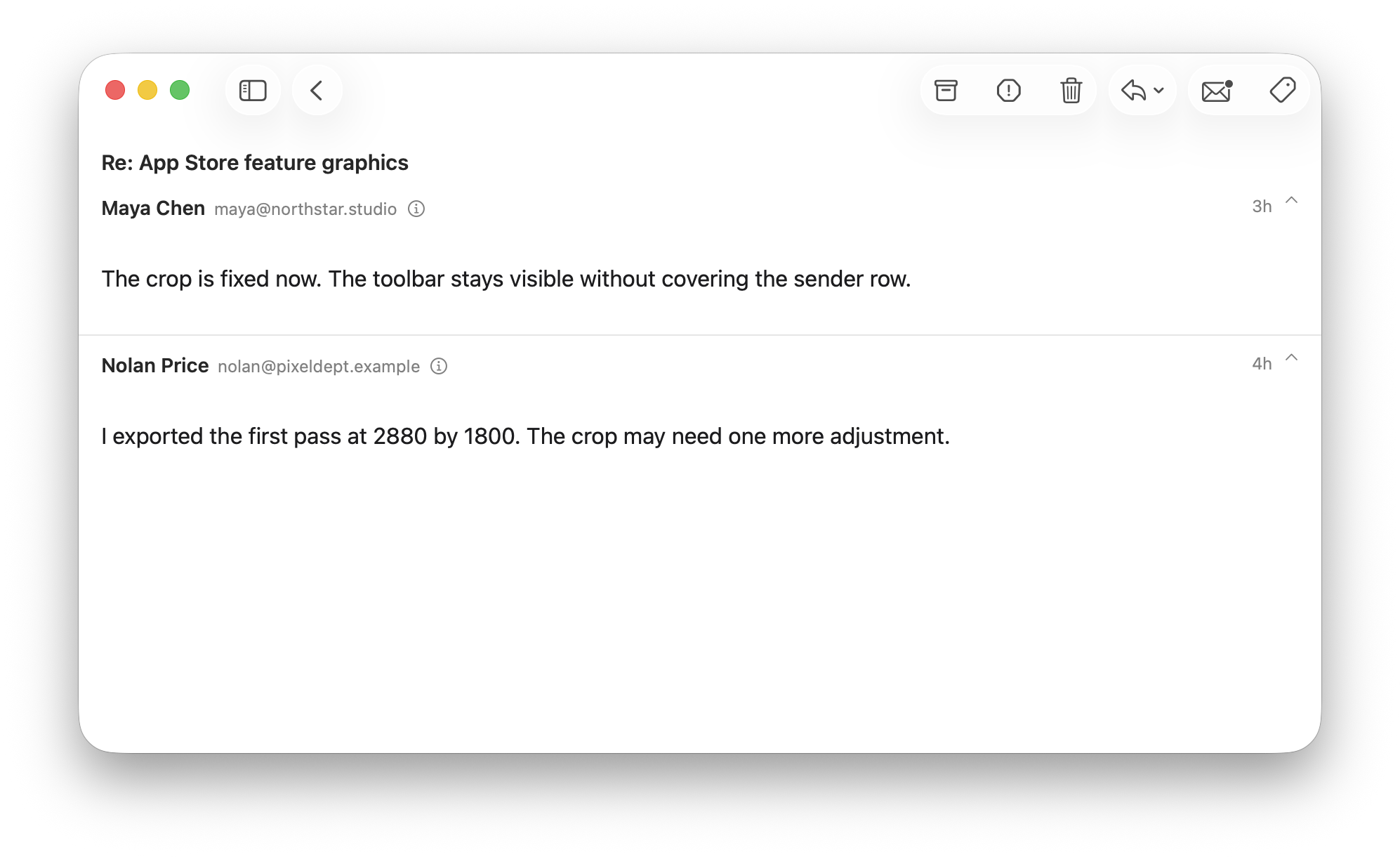 Email threads